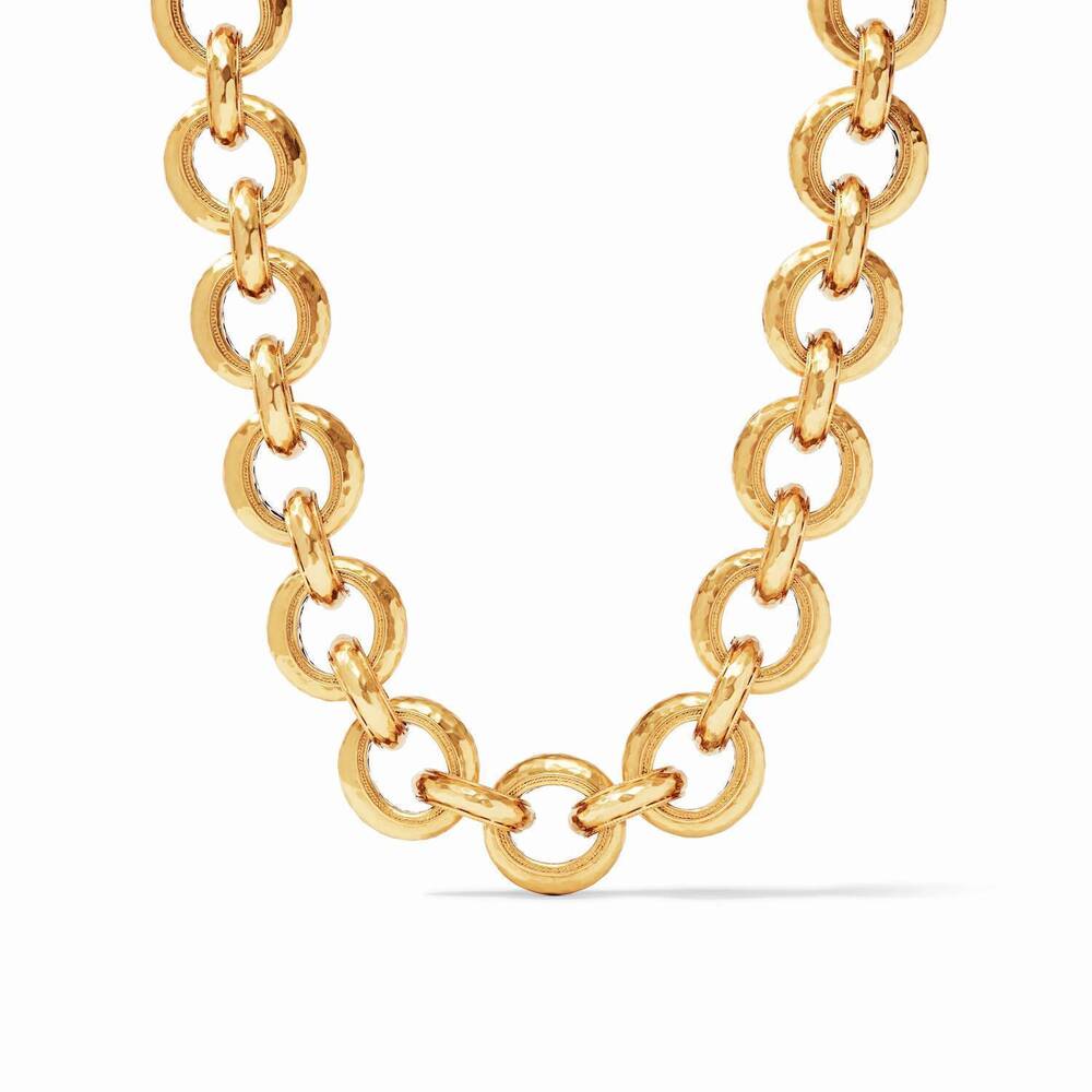 NEW JULIE VOS women's cannes link necklace in gold